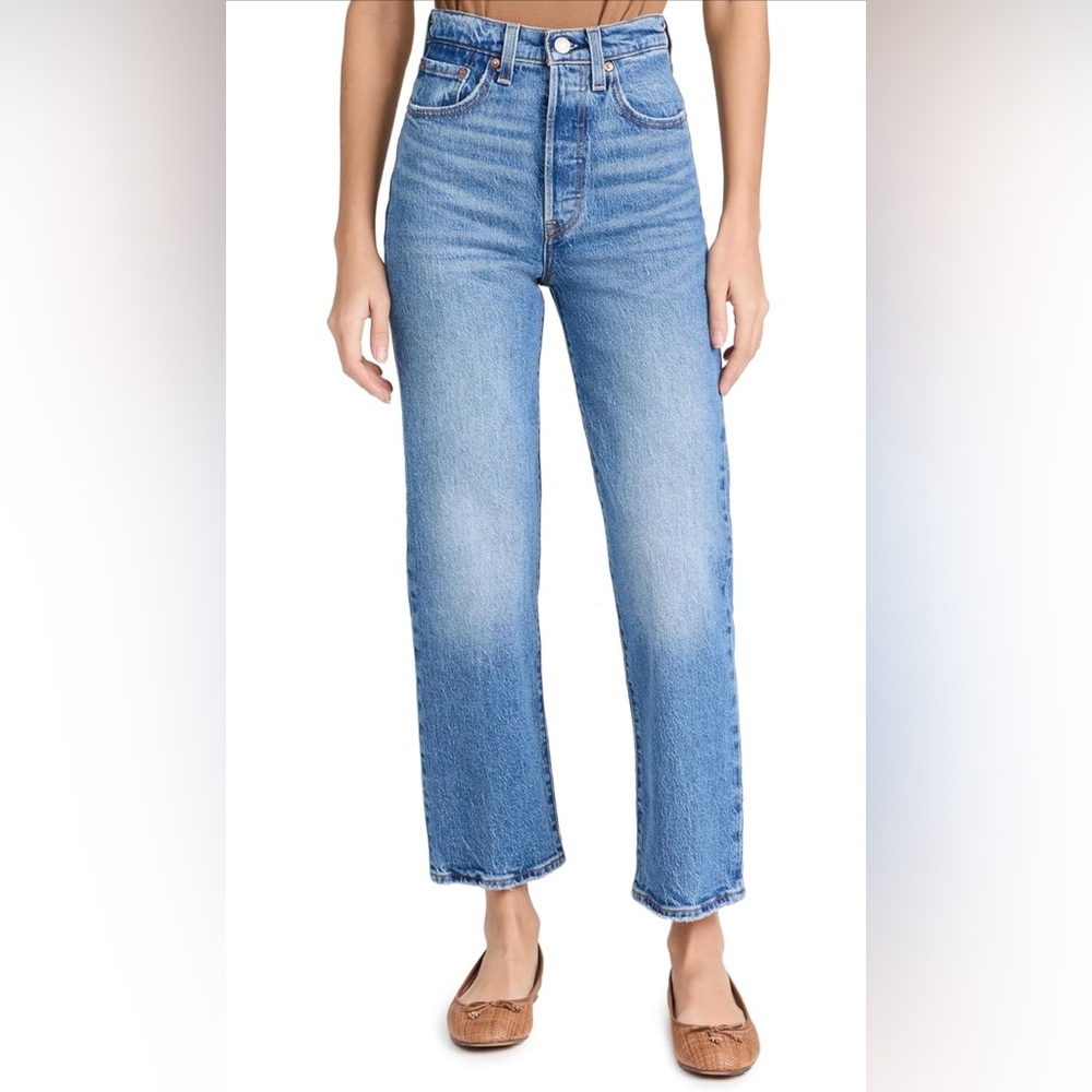 Levi's Women's Premium Ribcage Straight Ankle Jeans